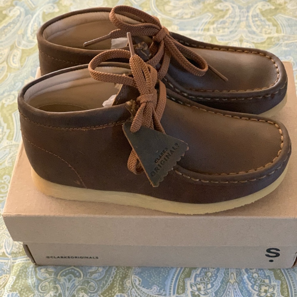 Wallabee leather